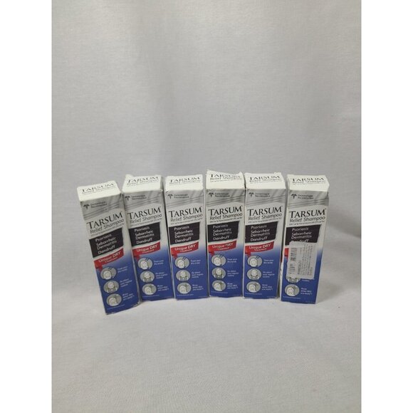 Tarsum Professional Medicated Scalp Treatment Shampoo/Gel 4 oz  × 6 Bottles NEW - Picture 1 of 5